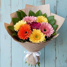 Букет цветов из:  Герберы в Оверятах