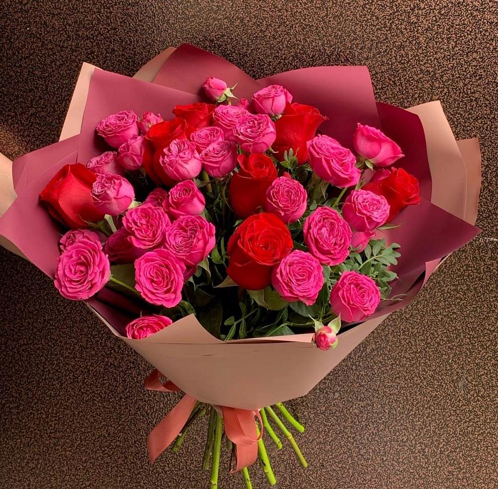 Букет В объятьях нежности в Оверятах