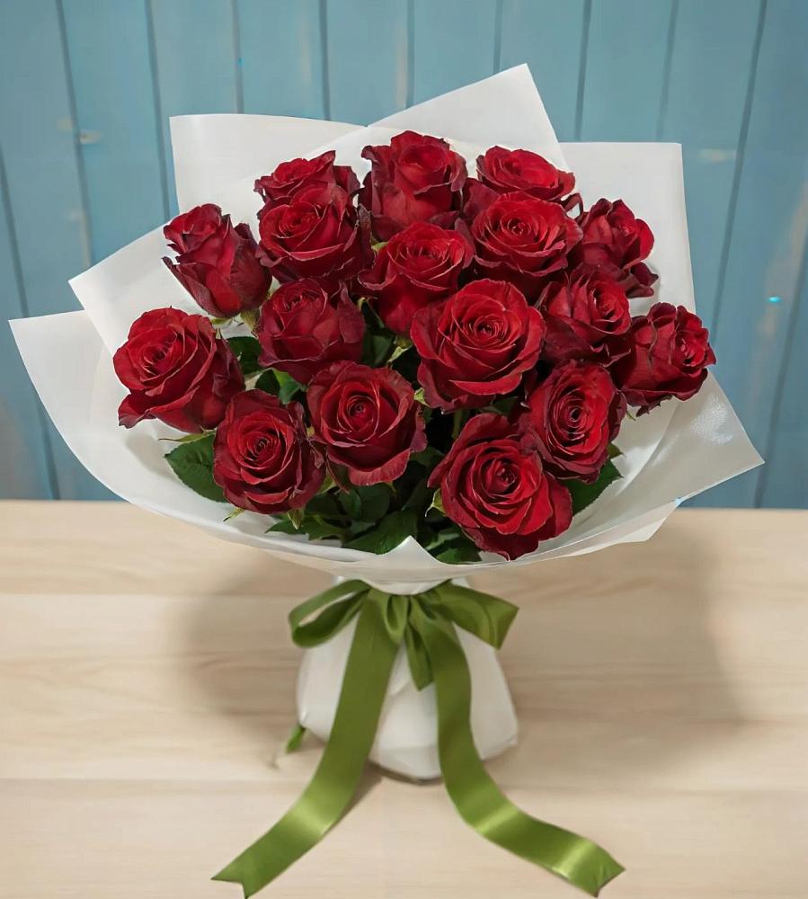 Букет Красные розы в Оверятах